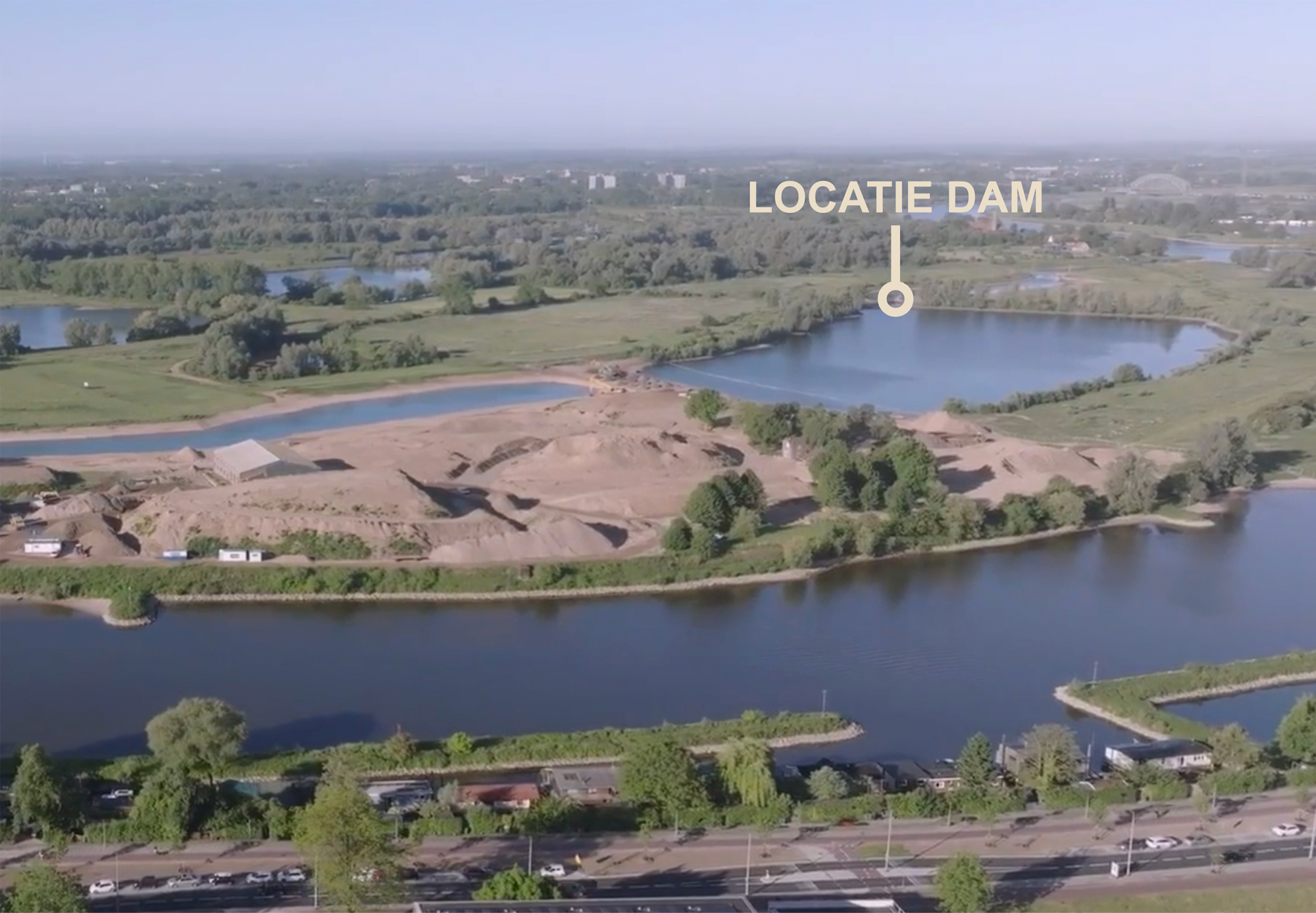 Arnhems-Eiland_locatie_dam